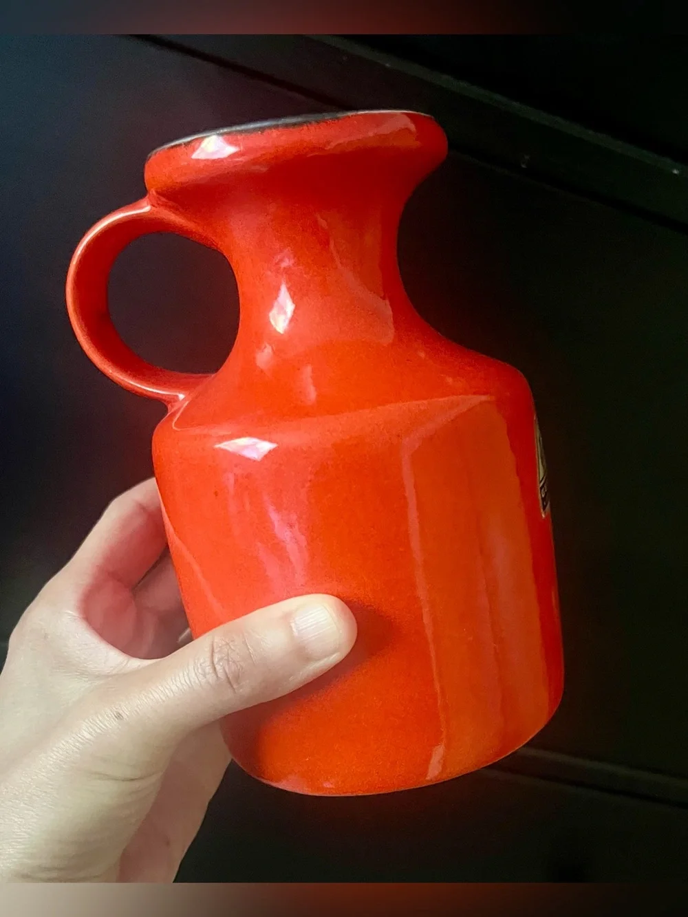 ❤️ Authentic Vintage GERZ West Germany Pottery Vase - Picture 2 of 11